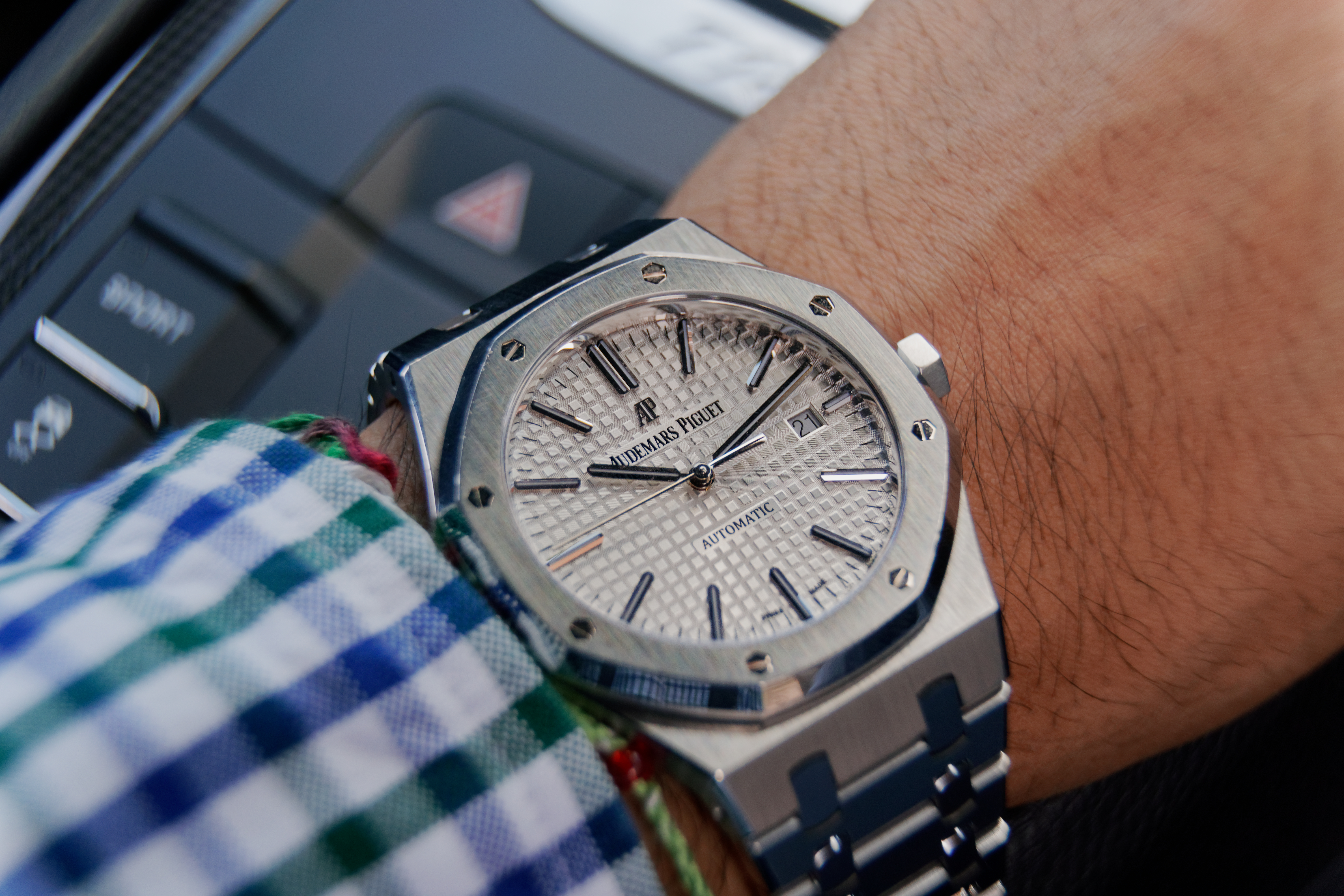 Audemars Piguet Watch on a mans wrist